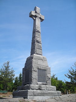 Monument op Grosse-Île