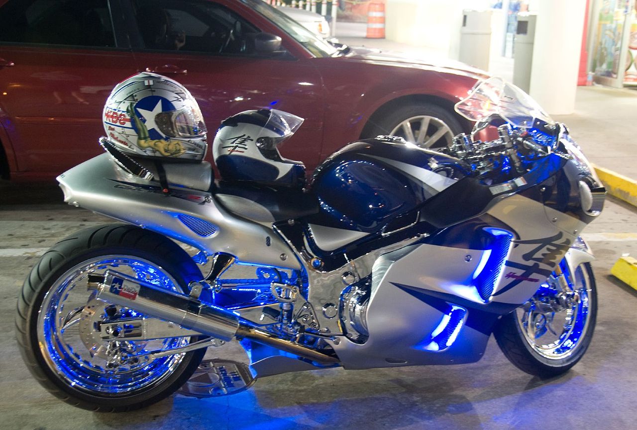 custom hayabusa bike