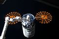 Cygnus CRS OA-5 uchwycony przez Canadarm2