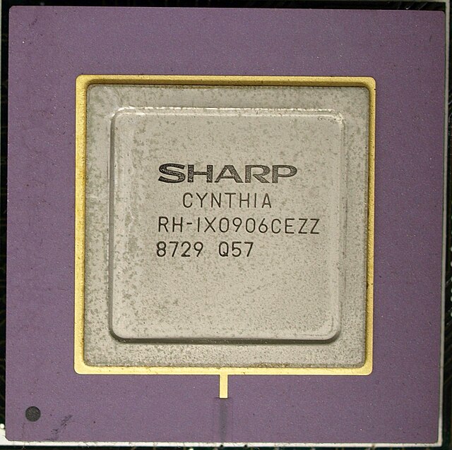 Cynthia sprite chip in the original 1987 CZ-600C model