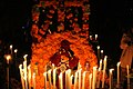 Día de Muertos en panteon local de Tzintzuntzan, Michoacan, México 04