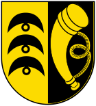 Wappen del cümü de Blaustein