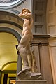 El David, de Miguel Ángel, en la Galería de la Academia en Florencia.