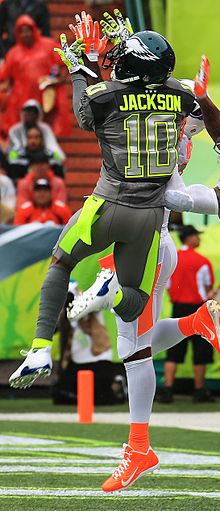 Jackson at the 2014 Pro Bowl DeSean Jackson 2014 Pro Bowl.jpg