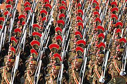 Delhi Police Parade.