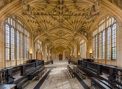 Divinity School Interior 3, Bodleian Library, Oxford, UK - Diliff