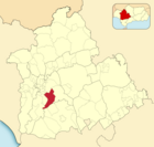 Расположение муниципалитета Дос-Эрманас на карте провинции