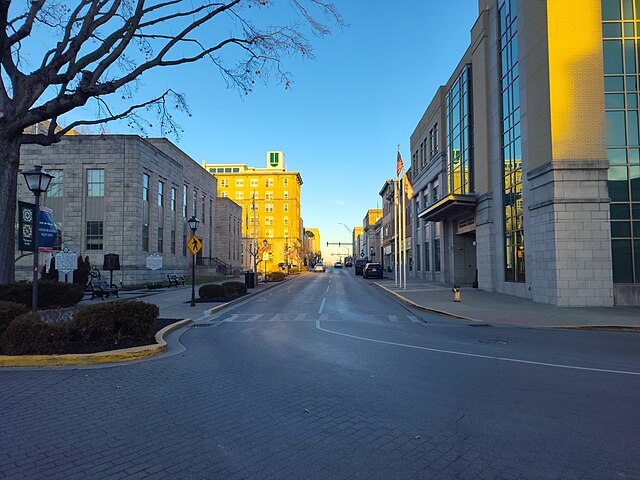 Main Street in downtown Beckley in 2023