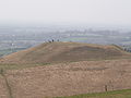 Dragon Hill nabij White Horse Hill, volgens de legende versloeg Saint George hier de draak