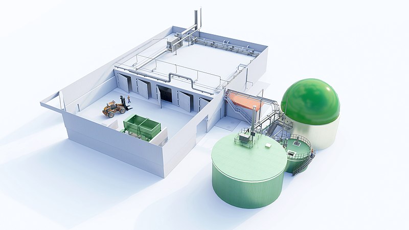 File:Dry - solid-state anaerobic digestion AD biogas plant.jpg