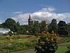 Dunfermline Abbey from Pittencrieff Park