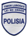 Patch of the East Timor Police Service 2001-2002