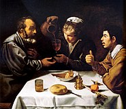 Diego Velázquez, The Farmers' Lunch, c. 1620