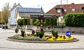 Der Eingangskreisel in Endingen von Riegel kommend