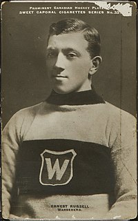 Ernie Russell Ice hockey player