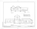 HABS: Great House section drawings.