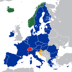 Illustratieve afbeelding van het artikel Europese Economische Ruimte