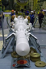 Thumbnail for File:Expedition 49 Soyuz Assembly (29696119004).jpg