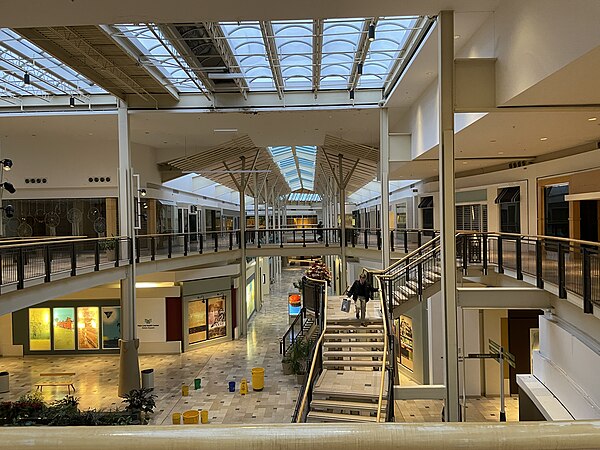 Exton Square Mall interior in 2024