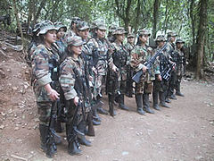 FARC guerrillas during the Caguan peace talks (1998-2002).jpg