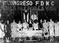(Democratic Federation of Cuban Women) Second Congress