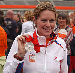 Femke Dekker Pekingin olympialaisissa 2008.