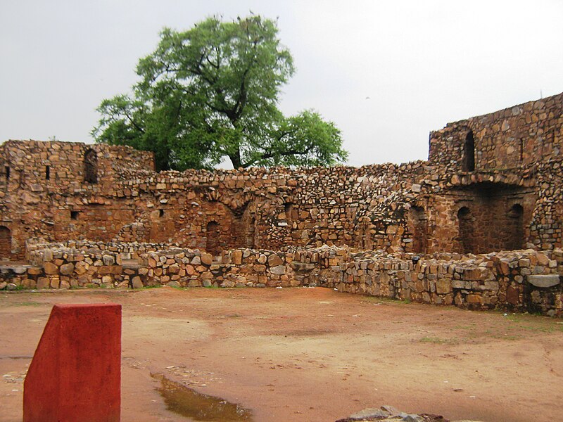 File:Feroz Shah Kotla (Kotla Ferozabad) Delhi 15.JPG