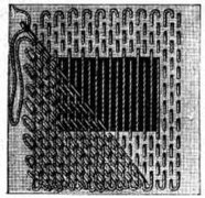 fig. 42. Reprise biaisée.