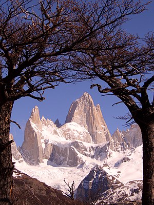 Fitz Roy mountain in Argentinia