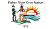 Bandera de la nació Fisher River Cree