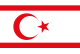 Drapeau de la République turque de Cyprus.svg Nord