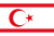 Die Flagge der Türkischen Republik Nordzypern
