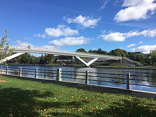 <span class="mw-page-title-main">Flora Footbridge</span> Bridge in Ottawa, Canada