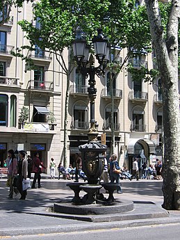 Brunnen Canaletes