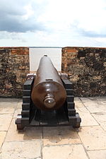 Kanon van het fort