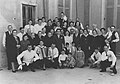 Foto di gruppo a un matrimonio a San Fruttuoso nel 1951