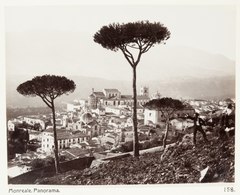 Fotografi från Panorama. Monreale, Italien - Hallwylska museet - 106717.tif