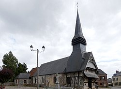 Skyline of Saint-Aubin-de-Bonneval