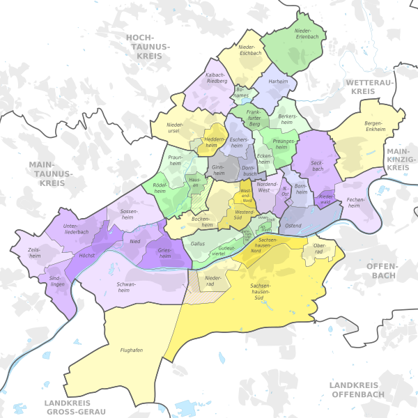 File:Frankfurt Subdivisions boroughs.svg