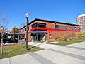 George N. Parks Minuteman Marching Band Building opening at the University of Massachusetts Amherst.