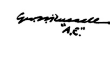 signature de George William Russell