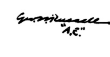 podpis George Williama Russella
