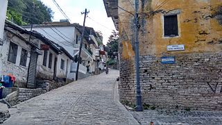 Street in Gjirokastër