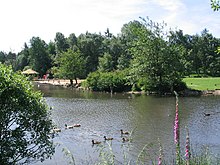 Golden Acre Park lies to the North of Lawnswood separating it from Bramhope Golden-acre-park.jpg