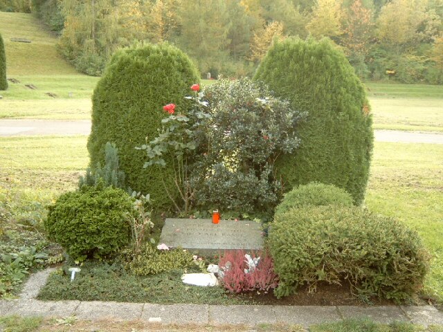 Burial site of Baader, Raspe and Ensslin in Stuttgart