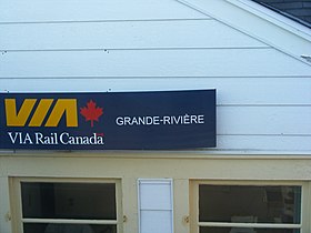 A Gare de Grande-Rivière cikk illusztráló képe