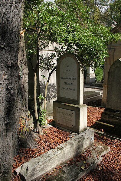 File:Grave, Sophie Germain.jpg