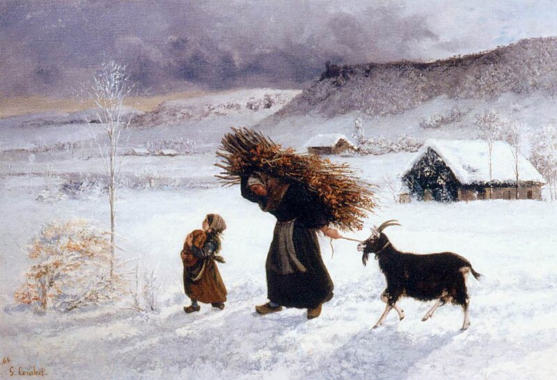 File:Gustave Courbet (1819-1877) - Poor Woman of the Village.jpg