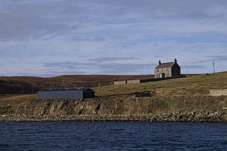 Gutcher Human settlement in Scotland