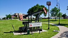 Phillips 66 Well No.1 in Centennial Park in Guymon